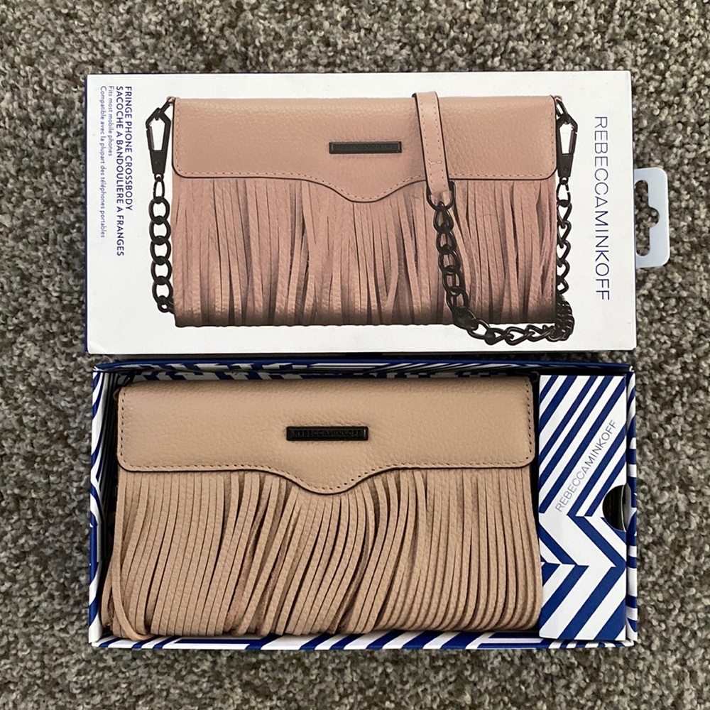 Rebecca Minkoff Fringe Phone Crossbody